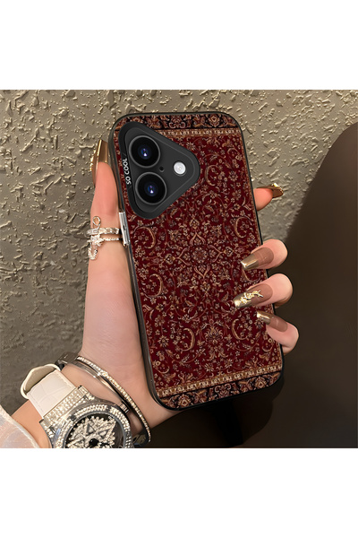 Hontinga حافظة هاتف من السيليكون متوافقة مع هاتف iPhone 17، ذات حافة صلبة ومض...