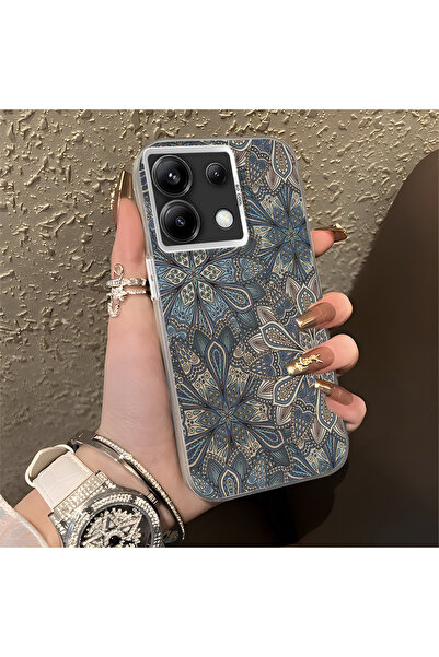 Hontinga حافظة هاتف Redmi Note 13 Pro 5G متوافقة مع الحواف السيليكونية الصلبة...