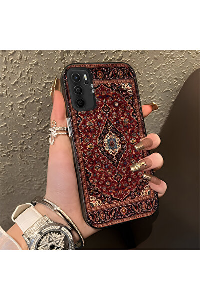 Hontinga حافظة هاتف OPPO A54 4G متوافقة مع الحواف السيليكونية الصلبة والمضادة...