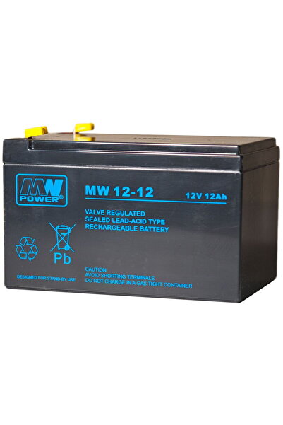 Mpl Baterie UPS MW POWER MW 12-12 Acumulator plumb-acid AGM Fără întreținere ...
