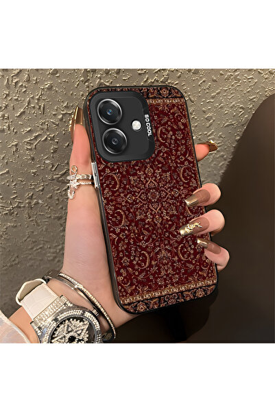 Hontinga حافظة هاتف OPPO A3x 5G متوافقة مع الحواف السيليكونية الصلبة والمضادة...