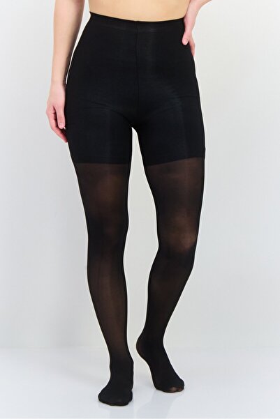 Don't Call Me Jennyfer جوارب نسائية سوداء سادة، قطعتان