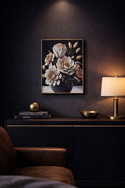 NEWNOW Pictură ultra-vibrantă cu detalii în relief epoxidice, modernă, 30X40CM