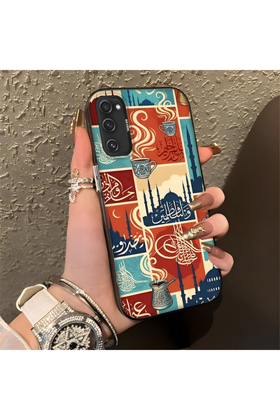 Hontinga Samsung Galaxy S20 Fe Compatible Silicone Edge Hard Back Anti-Fall P...