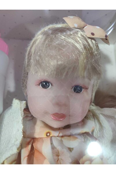 Boratila Toys 30 CM Yeni Doğmuş Bebek Yüksek Gerçekçi Bebek Tüm Vücüt Yumuşak...