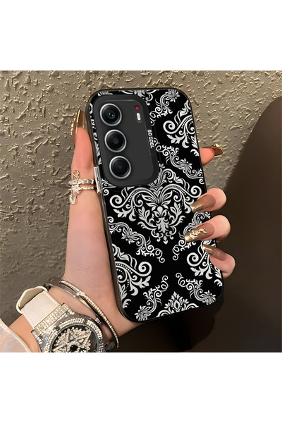 Hontinga غطاء هاتف تكنو كامون 40 متوافق مع حافة السيليكون الصلبة المضادة للسق...