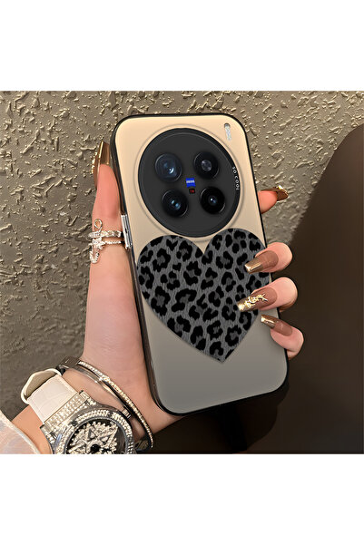 Hontinga حافظة هاتف Vivo X200 Pro متوافقة مع الحواف السيليكونية الصلبة والمضا...