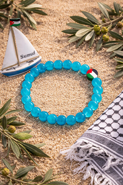 Günebakan Sumud Bracelet with Palestine Flag Figure