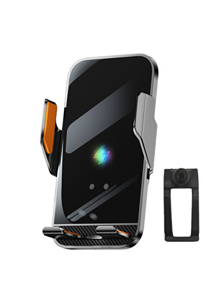 VELTROVA Suport telefon cu incarcare wireless 15W, prindere dedicata pentru F...