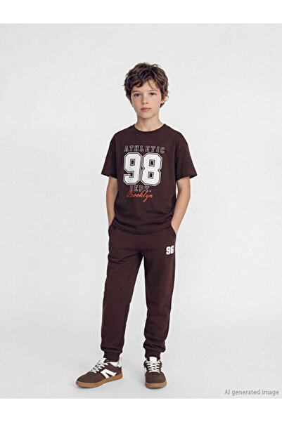 LC Waikiki Rmz Gi̇yi̇m Farkiyla Printed Boys' Jogger Sweatpants