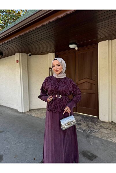 NevaMar حرير طقم كوبرا دي منقوش مع تنورة