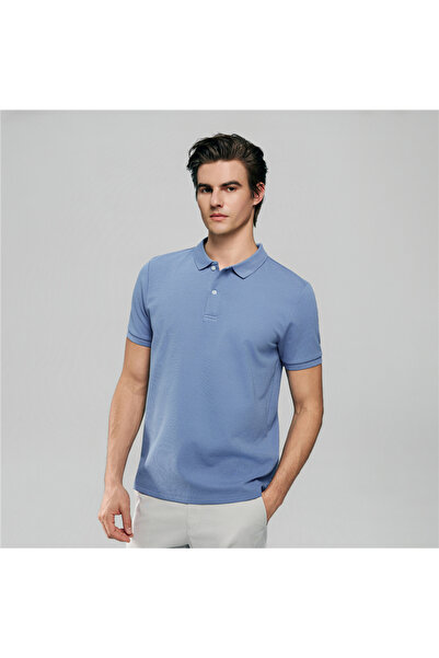 Giordano Men's Slim Waffle Knit Premium Polo