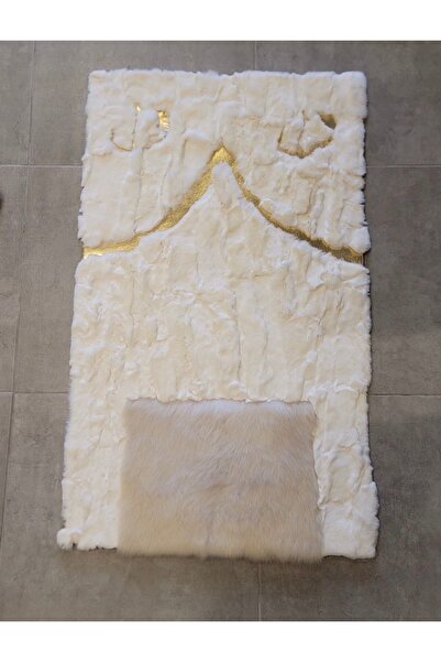 hediye سجادة صلاة من إستر هوم ديكور جلد مقاس 70*120 سم