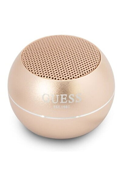 Guess Portable Mini Bluetooth Speaker 3W 4H, Gold