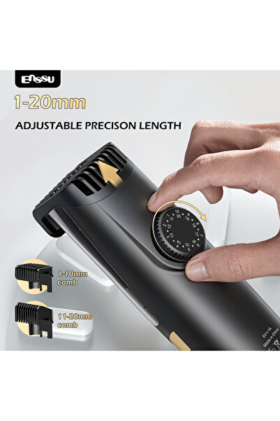 ENSSU Body Hair Trimmer for Men, Electric Groin Ball Shaver, Rechargeable Body Groomer with Replacement Blade, Personal Care Trimmer for Men