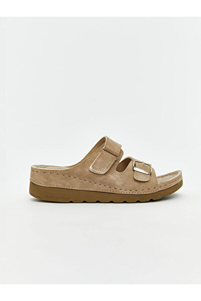 LC Waikiki Suede Look Women's Slippers