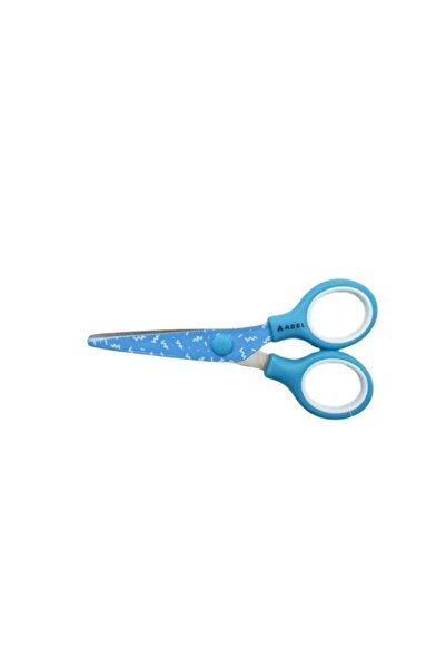 Besay Toys Patterned Blunt Scissors 401 2145 711-Blue