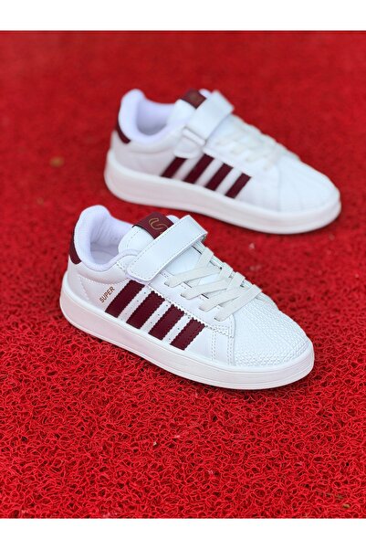 GÜLERSHOES Garantili Ortopedi Hafif Su Geçirmez Mevsimlik Cırt Bantlı Çocuk S...