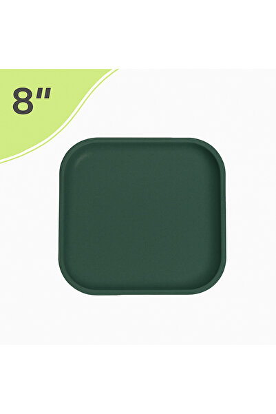 REuse Reusable Square Plate 8 inch | 1 piece | Made from coffee husks | Emera...