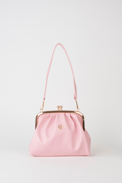 Vivaq Women's Powder Daisy Medium Size Double Strap Lined Burs Closure Handba...