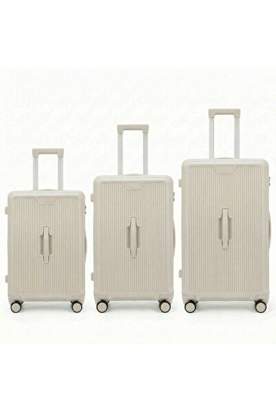 Sister 3PCS PC Hard Shell Luggage Set, 360° Spinner Wheels with TSA Lock, Cup...