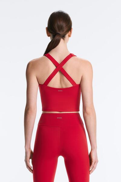 Oysho Comfortlux çapraz sırtlı tank top