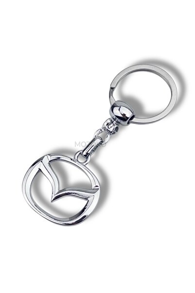 MOZOKO High Quality Mazda Logo Metal Car Keychain , Double Direction Logo, Gi...