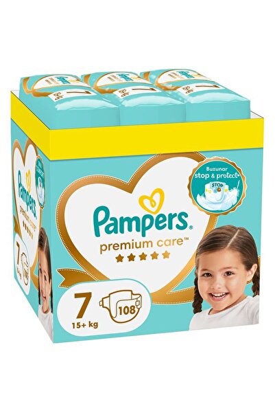 Pampers Premium Care XXL Κουτί αρ. 7, Unisex, 15 kg+, 108 τεμάχια