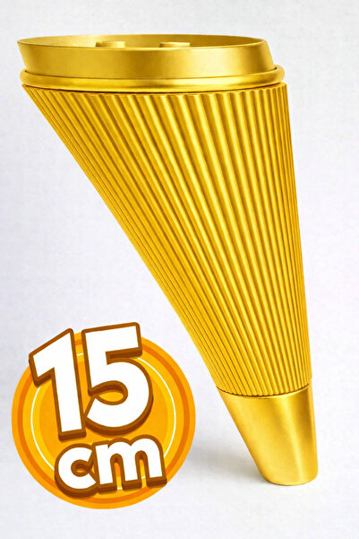 anonim Sementa 15 Cm Altın Mobilya Ayakları Lüks Mobilya Kanepe Tv Ünitesi Be...