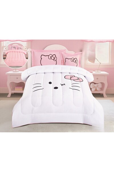 HOURS طقم مفرش أطفال برسومات مبهجة صيفي ميكرو فيبر ٤ قطع مقاس 170*230 سم