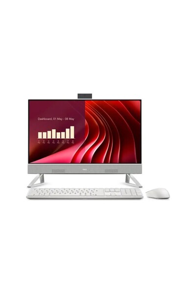 Dell EC24250 All in One 23.8" FHD AIO Bilgisayar i5-1334U 16GB RAM 512GB SSD ...