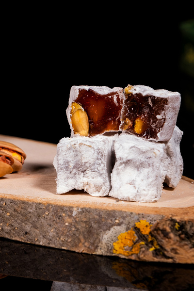 Zalifra حلوى سافرانبولو المزدوجة المحمصة بالفستق (200 جرام) نباتية، خالية من ...