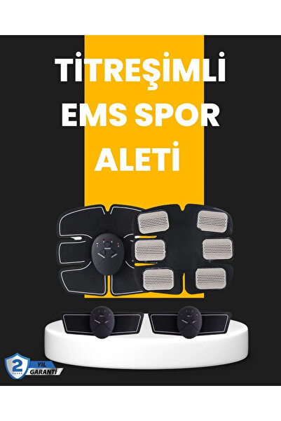 Epilons Titreşimli Ems Spor Ve Fitness Cihazı Karın Kası Kol Bacak 2025 Model