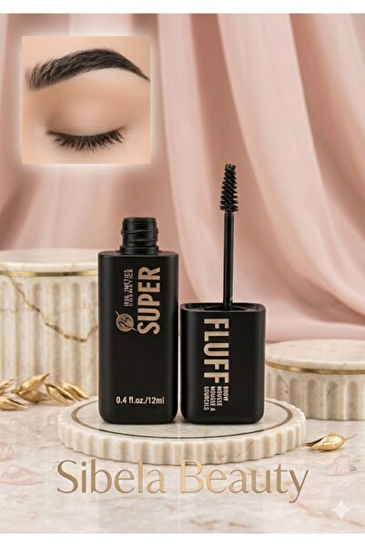 SİBELA BEAUTY GÜZEL GÖRMEK GÜZEL DÜŞÜNDÜRÜR Super Fluff Kaş Maskarası Serisi