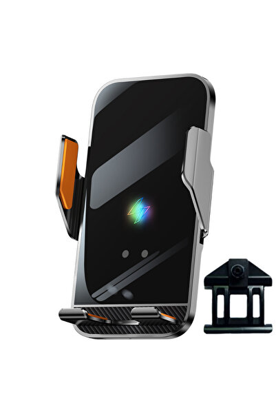 VELTROVA Suport telefon cu incarcare wireless 15W, prindere dedicata pentru S...