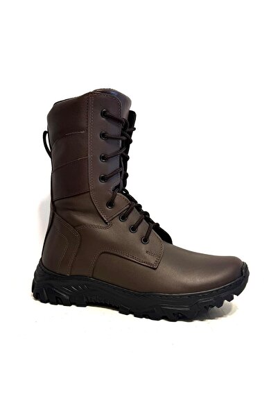 DUST Brown military Combat Boots