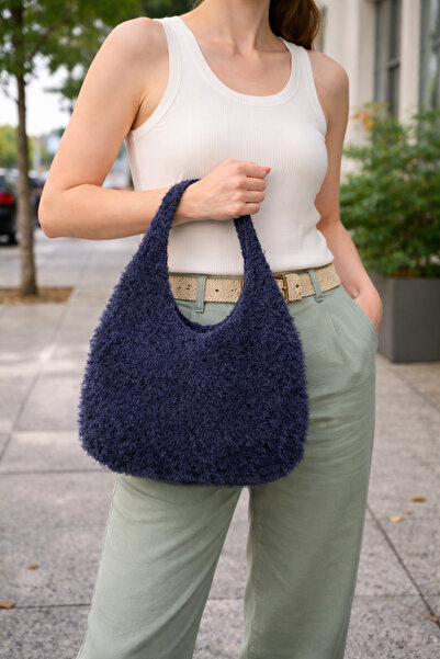 MSM şeffaf çanta, plaj çantası, örgü/kroşe, kadın omuz çantası, yazlık.