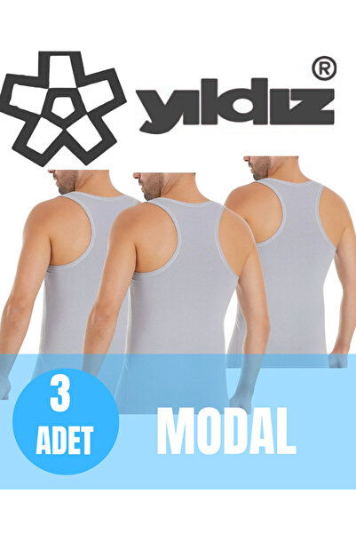 YILDIZ Men's 3-Piece Modal Fabric Cross Back Sports Athlete Underwear