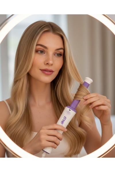 ZERO LAND Gld-Spt- Gw Hair Curling Machine – 360 °   Rotating Head, Negative ...