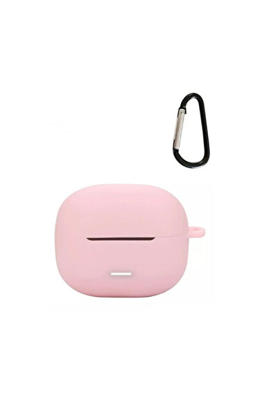 NANOSPACE حافظة سيليكون ملونة مع خطاف متوافقة مع Redmi Buds 8 Lite