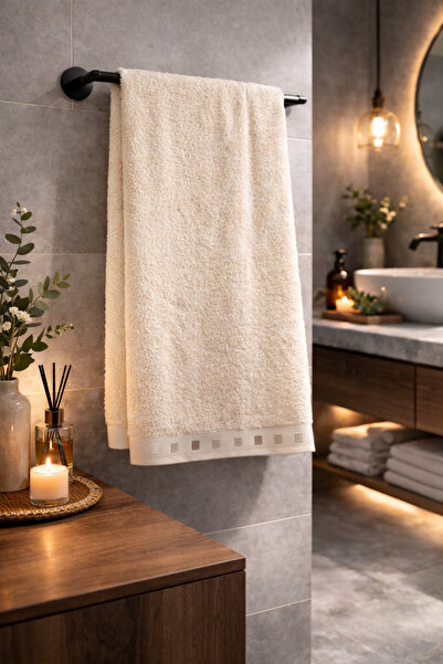 maicotton Premium Bambu Karışımlı Banyo Havlusu 70x140 cm – Yumuşak, Yüksek E...