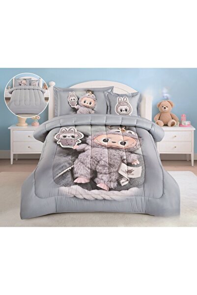 HOURS طقم مفرش أطفال برسومات مبهجة صيفي ميكرو فيبر ٤ قطع مقاس 170*230 سم