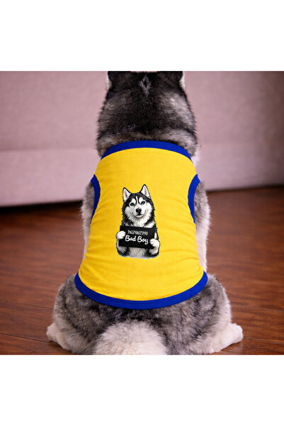 petite pati تي شيرت ساري وانتد للكلاب من نوع هاسكي (100% قطن ممشط) للسلالات ا...