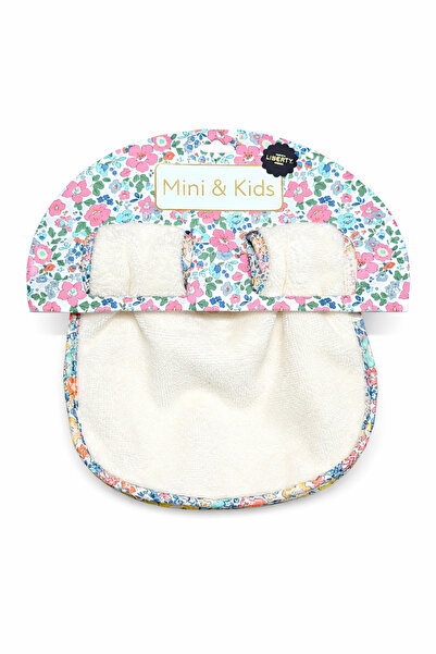 Mini and Kids Liberty Patterned 2-Piece Baby Girl Bib Set