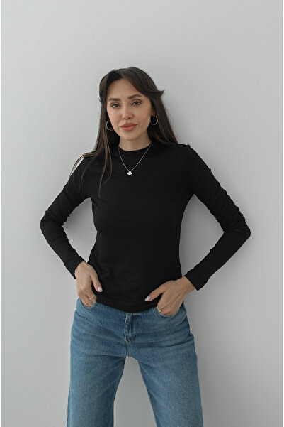 Havoş Black Erana Long Sleeve Blouse