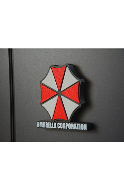 ADA 3D Resident Evil Oyunu Umbrella Corporation Logosu Gamer Hediyesi Buzdola...