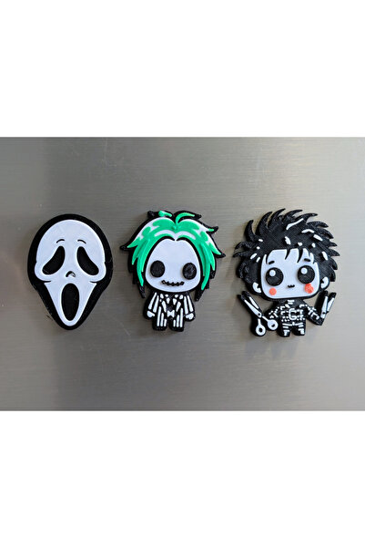 ADA 3D Çığlık Scream Maskesi Edward Scissorhands Beterböcek Beetlejuice Film ...