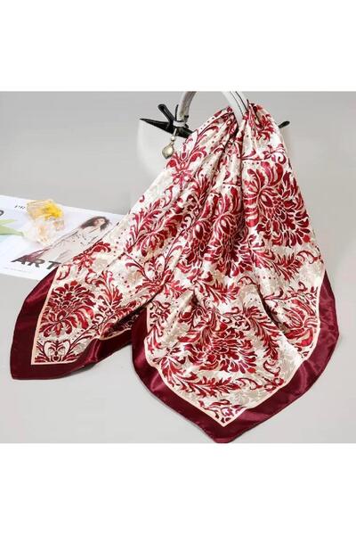Venus Design Patterned Shawl-Foulard 90X90