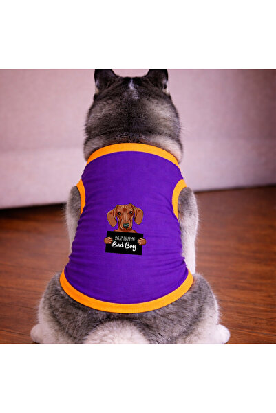 petite pati قميص مور وانتد براون للكلاب (100% قطن ممشط) للسلالات الصغيرة والك...