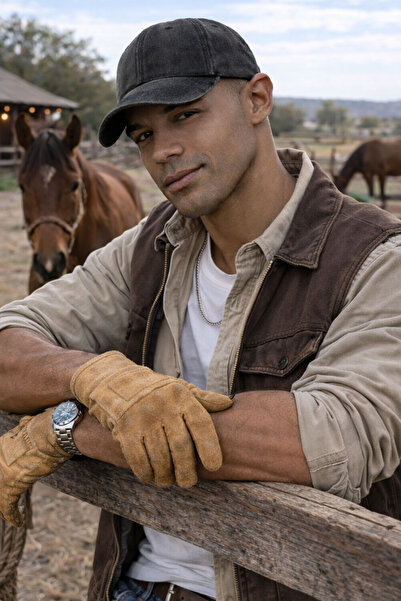 Ritagarcia Men's Unisex Vintage Canvas Baseball Cap - Adjustable Cotton Vinta...